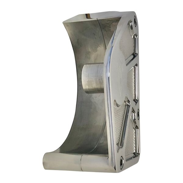 Twisted Choppers Polished Wide Tire Sprocket Bearing Support For Sportster 1991-2003 - Image 5