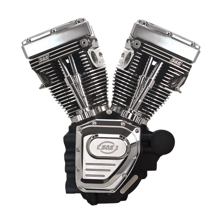 S&S Cycle T124 Long-Block Engine Fits Harley-Davidson Twin Cam Dyna And ...