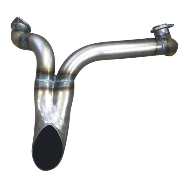 Shovelhead Hookah Exhaust Header - Image 7