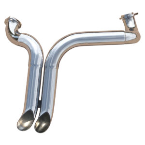 Shovelhead Slash Cut Exhaust Header