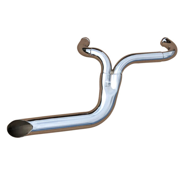 Sideshot 2 into 1 Exhaust Header for 1986 to 2022 Sportster - Image 10