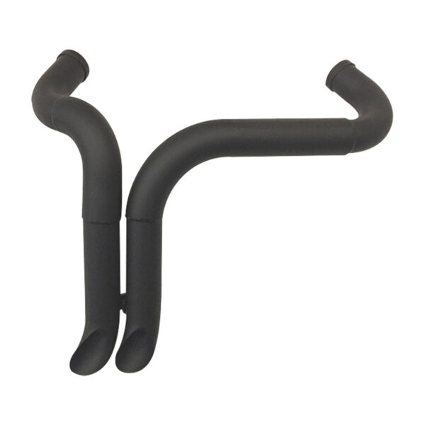 Slash Cut Exhaust Header 84-17 Softail Dyna Touring - Image 4