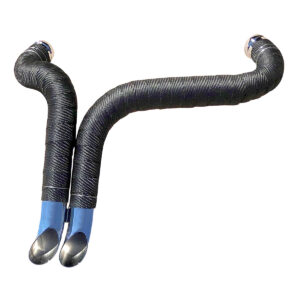 Slash Cut Exhaust Header for 1986 to 2022 Sportster
