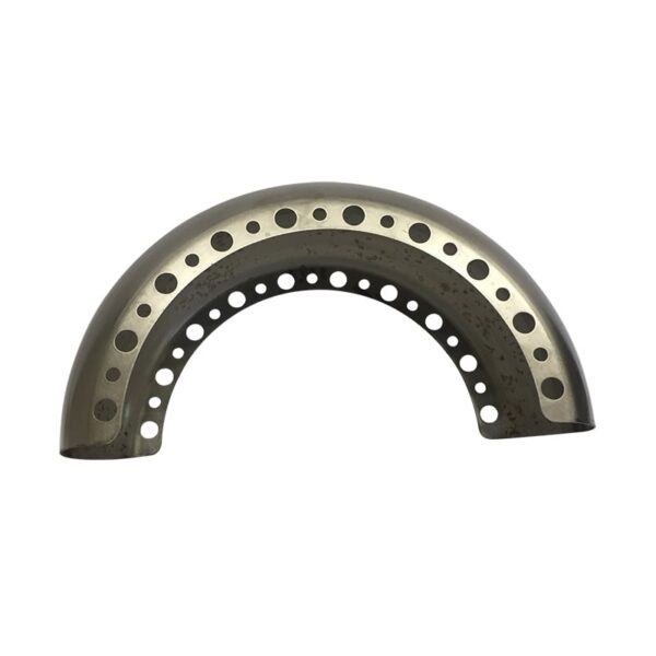 Speed Holes Rear Custom Motorcycle Fender – Hand-Spun Steel for Choppers & Bobbers - Image 6