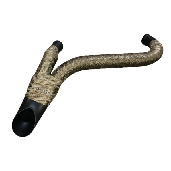 Midset 2 Into 1 Exhaust Header for 1986 to 2022 Sportster - Image 4