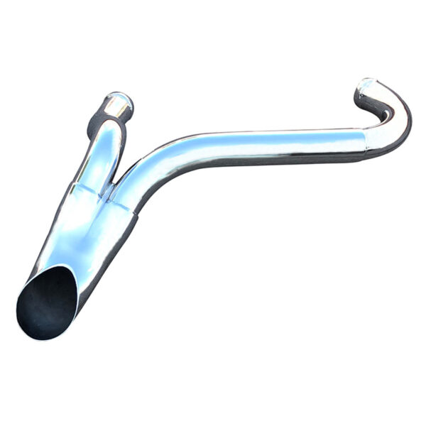 Midset 2 Into 1 Exhaust Header for 1986 to 2022 Sportster - Image 9