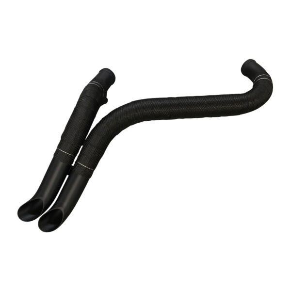 Midset Slash Cut Exhaust Header for 1986 to 2022 Sportster - Image 5