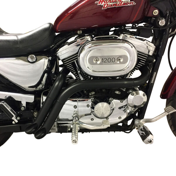 Midset Slash Cut Exhaust Header for 1986 to 2022 Sportster - Image 3
