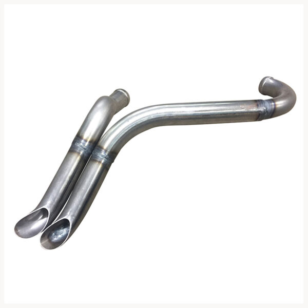 Midset Slash Cut Exhaust Header for 1986 to 2022 Sportster - Image 6