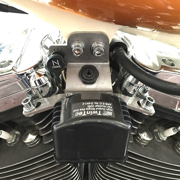 Sportster 86-03 Top Motor Mount With Key & Coil Mount - Image 5