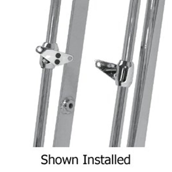 Mid-USA Hardbody Removable Front Fender Mounts for 1 Inch Springer Legs - Image 3