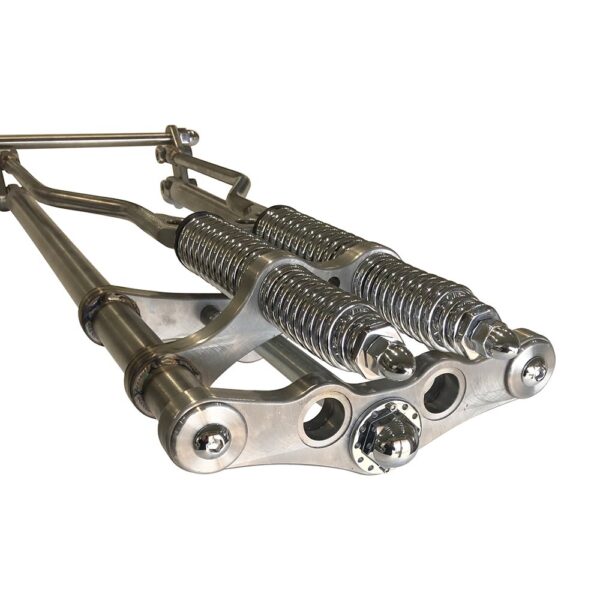 Twisted Choppers Wide Wishbone Springer Front End Forks – Sportster 04-22 & Dyna 91-17 - Image 4