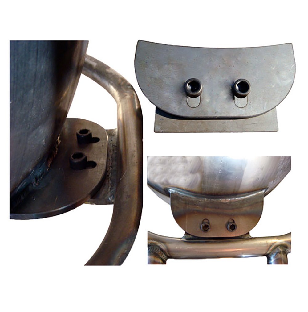 Universal Rear Fender Mounting Plates | Twisted Choppers