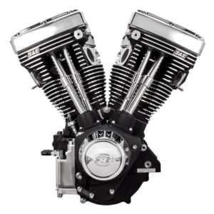 S&S Cycle V111 Evolution Long Block Engine for 1984-1999 Harley-Davidson Evo Big Twin