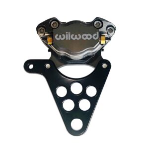 Wilwood Rear Brake Caliper Kit Gray for Custom Harley Chopper Bobber Motorcycle