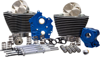 S&S Cycle 124 Inch Power Package Big Bore Kit M8 17-22 Oil Cooled