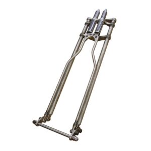 Twisted Choppers Wide Wishbone Springer Front End – USA Made Custom Forks