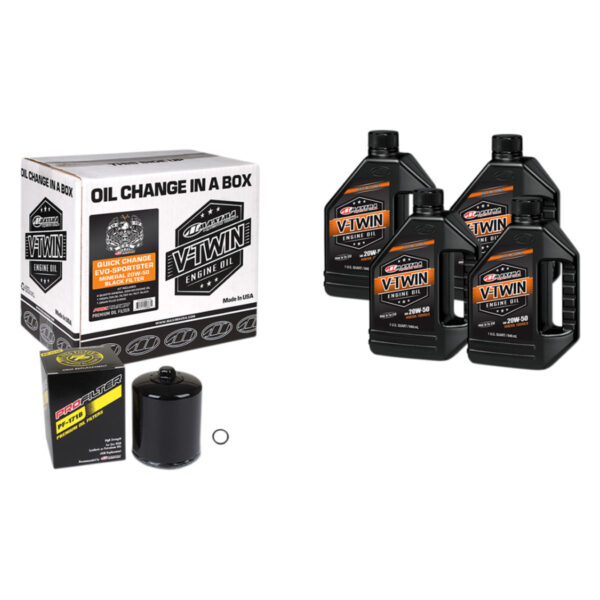 Maxima Racing Oil Engine Oil Change In A Box For 1984-2024 Harley-Davidson Models - Image 3