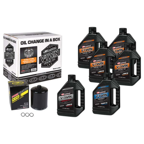 Maxima Racing Oil Complete 3-Hole Oil Change Kit For 1984-2024 Harley-Davidson Models - Image 8