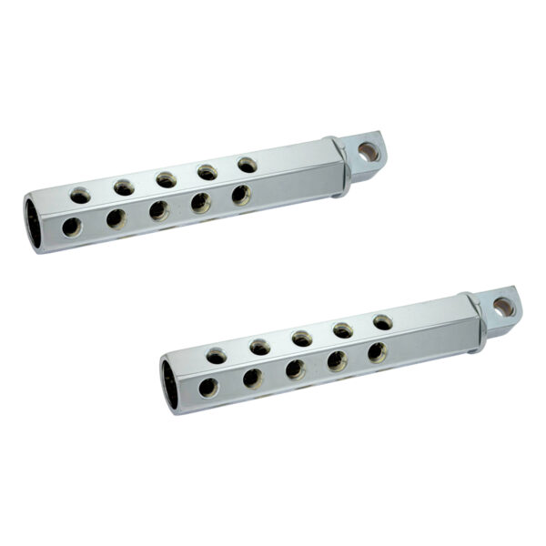 Twisted Choppers Hex Machine Gun Driver Foot Pegs for Harley-Davidson - Image 3