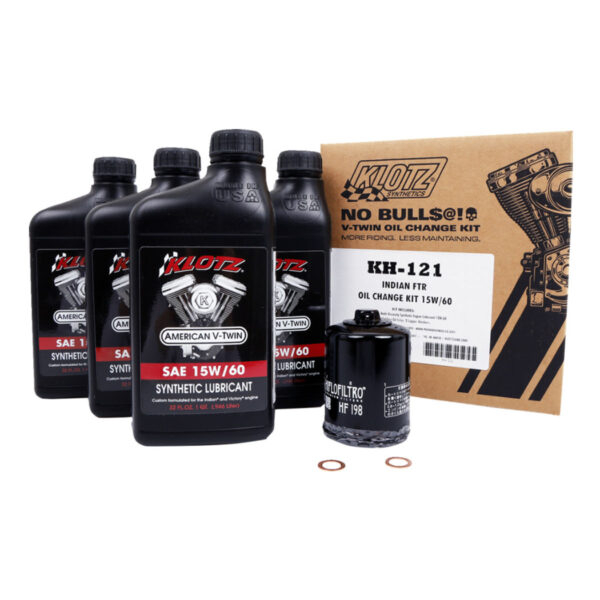 Klotz V-Twin Oil Change Kit For Indian Motorcycles - Image 4