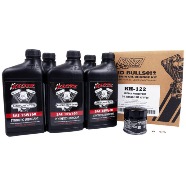 Klotz V-Twin Oil Change Kit For Indian Motorcycles - Image 3
