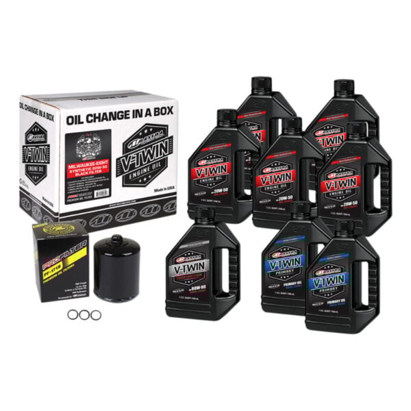 Maxima Racing Oil Complete 3-Hole Oil Change Kit For 1984-2024 Harley-Davidson Models - Image 6