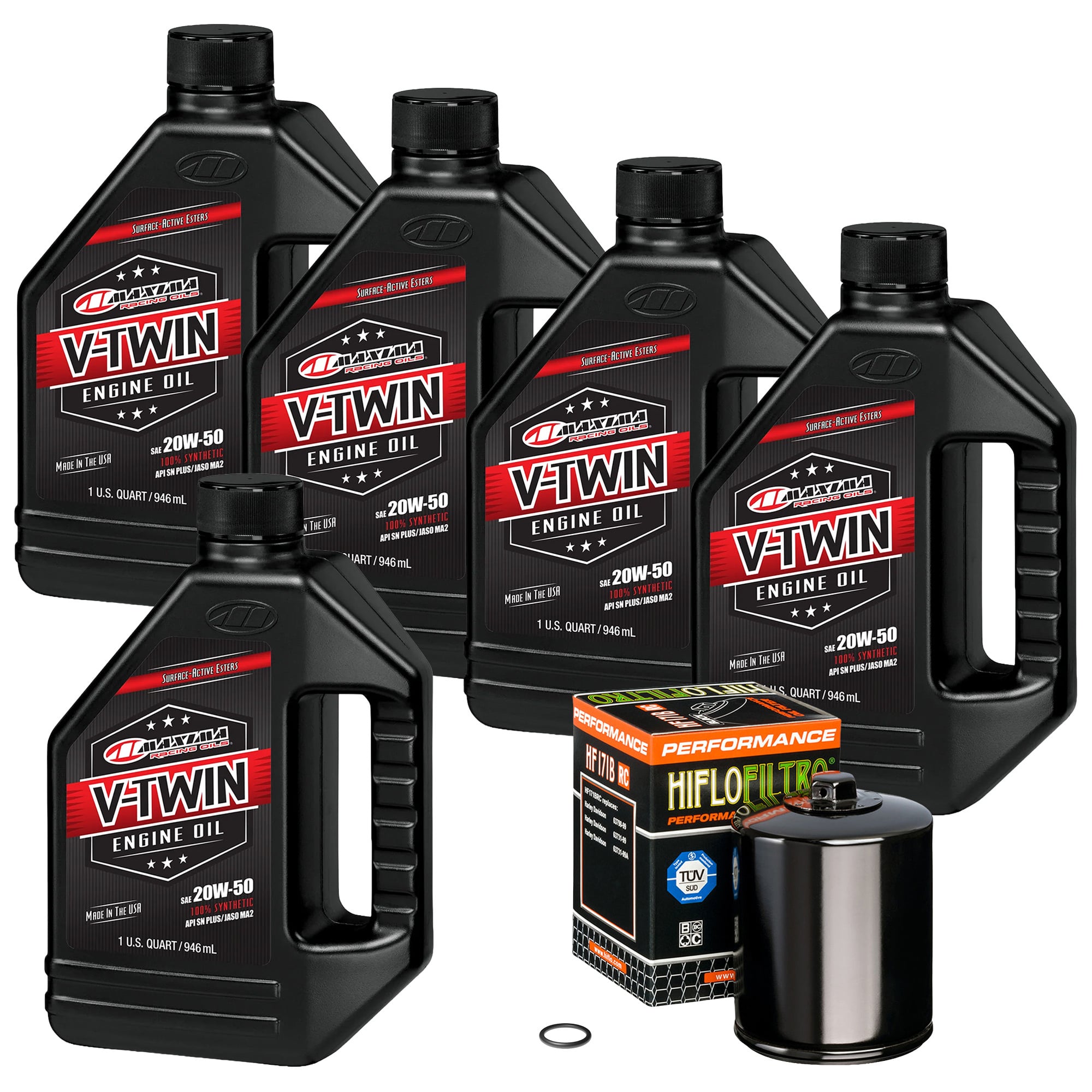 Maxima Racing Oil Engine Oil Change Kit fits Harley-Davidson - Twisted Choppers Maxima Racing Oil Engine Oil Change Kit fits Harley-Davidson
