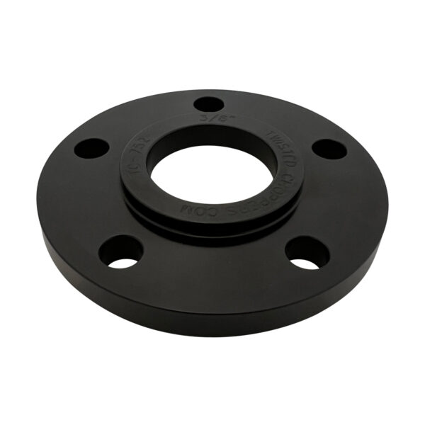 Twisted Choppers Black Aluminum Rear Sprocket and Pulley Spacers for 1984-1999 Harley-Davidson - Image 10