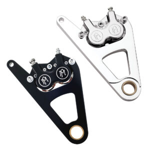 Performance Machine 4-Piston Springer Brake Caliper Kit for 1988-2012 Harley-Davidson Springer