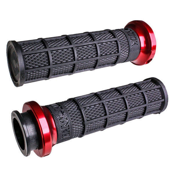 ODI Hart-Luck Waffle Lock-On Grips For Indian 2018+ Touring TBW Models - Twisted Choppers ODI Hart-Luck Waffle Lock-On Grips For Indian 2018+ Touring TBW Models - Image 5