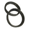21ST Tapered Exhaust Port Gaskets – Graphite, For Harley M8 Softail Dyna Touring 2017+, 1.7" ID