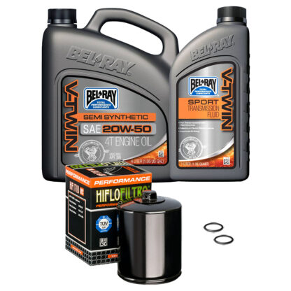 Bel-Ray Semi-Synthetic Engine Oil Change Kit For 1984-Up Harley Davidson Big Twin and Sportster - Image 3
