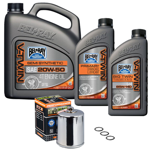 Bel-Ray 3-Hole Complete Oil Change Kit for 1984-Up Harley-Davidson Big Twin and Sportster - Image 4