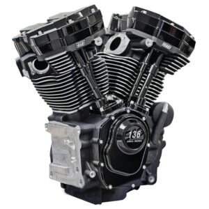 S&S Cycle MK136 M8 Crate Engine for 2017-2025 Oil-Cooled Harley-Davidson Touring