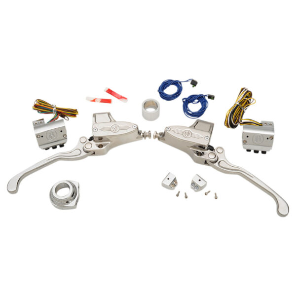 Performance Machine Contour Hand Control Kit for 1984-2013 Harley-Davidson Softail Dyna Sportster - Image 5