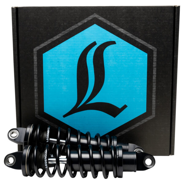 Legend Suspension REVO Coil Shocks for 1991-2017 Harley-Davidson Dyna - Twisted Choppers Legend Suspension REVO Coil Shocks for 1991-2017 Harley-Davidson Dyna