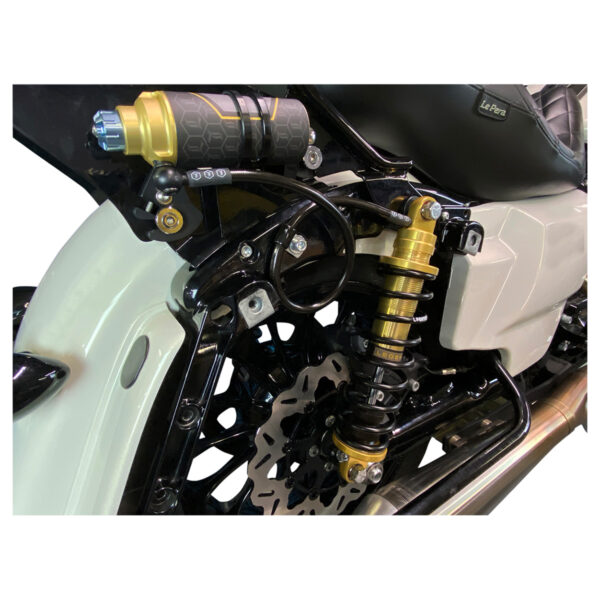 Legend Suspension REVO ARC Remote Reservoir Shocks for Harley-Davidson FL Touring - Image 2