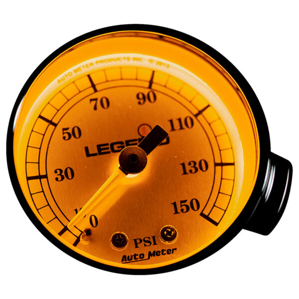 Fairing Mounted LED Backlit PSI Gauges 99-13 FL Touring - Image 3