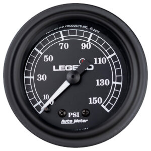 Fairing Mounted LED Backlit PSI Gauges 99-13 FL Touring