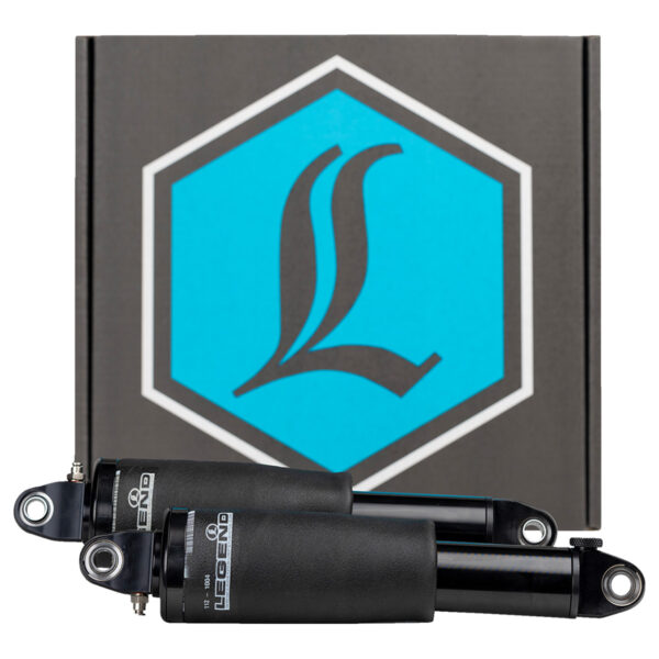 Legend Suspension AIR-A Adjustable Shocks for 1999-2025 Harley-Davidson FL Touring - Twisted Choppers Legend Suspension AIR-A Adjustable Shocks for 1999-2025 Harley-Davidson FL Touring