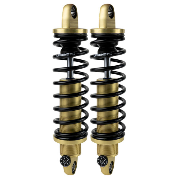 Legend Suspension REVO-A Adjustable Coil Shocks for 1991-2017 Dyna - Twisted Choppers Legend Suspension REVO-A Adjustable Coil Shocks for 1991-2017 Dyna