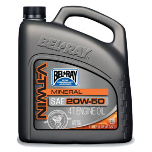 Bel-Ray V-Twin Mineral 20W-50 Engine Oil 4 Liters