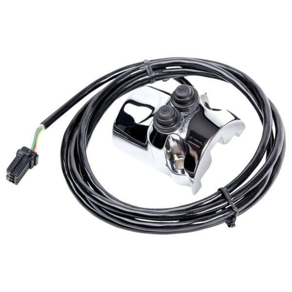 Chrome Legend Handlebar Mounted Control 15-24 FL Touring - Image 6