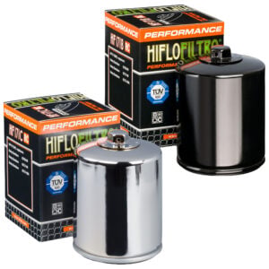 HiFloFiltro HF171 RC Oil Filter for 1984-Up Harley-Davidson Big Twin and Sportster
