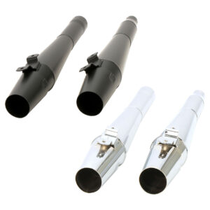 Thunderheader Thundercone Slip-On Mufflers for 1995-Up Harley-Davidson Touring Softail Dyna