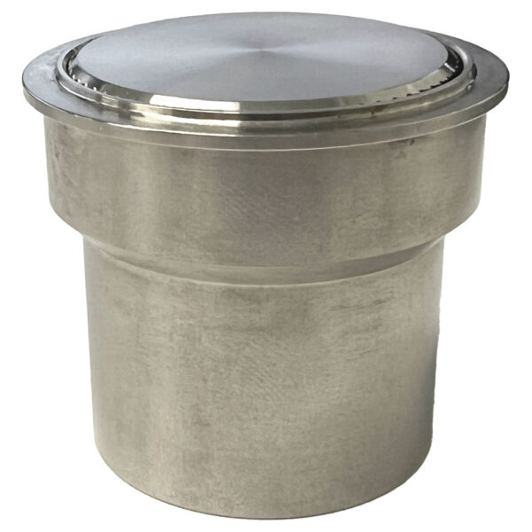 Custom Chrome Pop Up Fuel Tank Cap with Weld In Bung Stainless Steel - Image 7