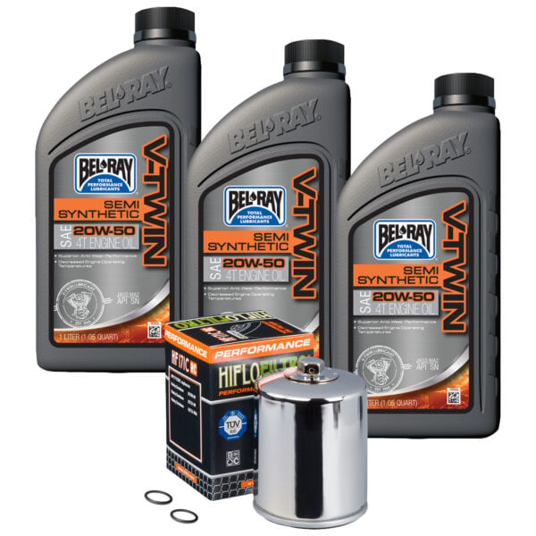 Bel-Ray Semi-Synthetic Engine Oil Change Kit Fits Harley-Davidson - Image 5