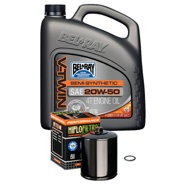 Bel-Ray Semi-Synthetic Engine Oil Change Kit Fits Harley-Davidson - Twisted Choppers Bel-Ray Semi-Synthetic Engine Oil Change Kit Fits Harley-Davidson - Image 4
