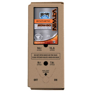 Bel-Ray V-Twin Full Synthetic 20W-50 Engine Oil 6-Gallon Bag-in-Box
